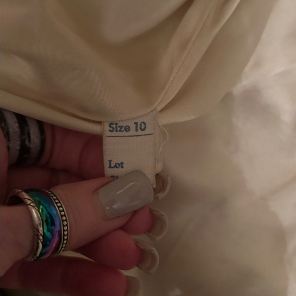 Intrigue Cream Faux Fur Pea Coat - Picture 11 of 15